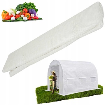 SASKA GARDEN Folia Zamienna 3x2x2 Do Tunel Foliowy Ogrodowy [6 m²] 