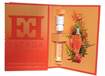 Escada Bali Paradise 1.2ml Próbki Dla Kobiet Edycja Limitowana Edt