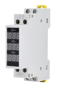 Wskaźnik Napięcia 3F Cyfrowy 80-500V Schelinger