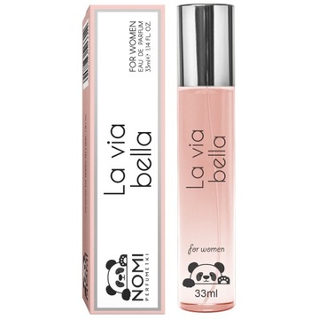 Trwałe Perfumy Damskie Nomi Perfumetki Perfumetka La Via Bella Edp 33ML
