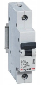 Wyłącznik nadprądowy Legrand 230 V IP20 25 A 419204