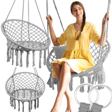 Huśtawka Ogrodowa Fotel Wiszący Bocianie Gniazdo Do Ogrodu Domu