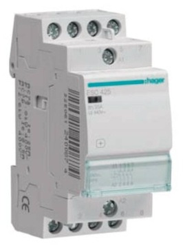 Hager ESC425 Installationsschütz 25A 4Schließer