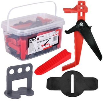 Yato System Do Poziomowania Płytek 2MM Klipsów Klinów Podkładek Szczypce