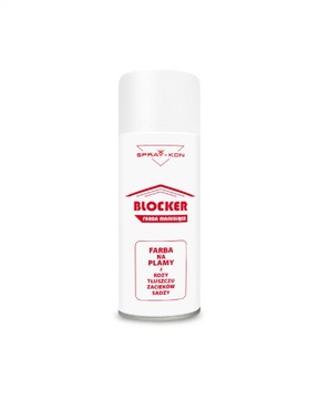 Farba maskująca na plamy zacieki tłuszcz rdzę Spray-kon Blocker 400 ml