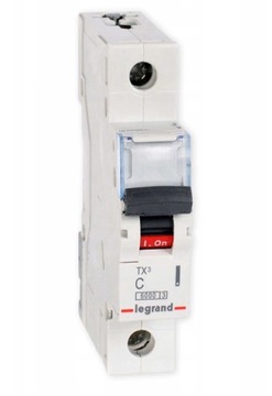 Legrand TX3 Wyłącznik Nadprądowy 1P C10A S301