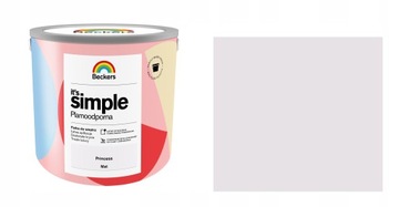Beckers It's Simple Princess 2,5L Matowa Plamoodporna Farba