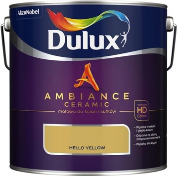 Dulux Ambiance Ceramic Hello Yellow 2.5L