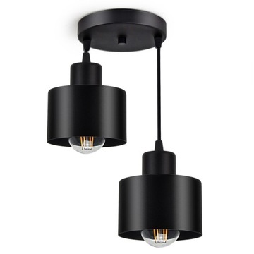 Lampa Sufitowa Plafon Żyrandol Loft Edison Led