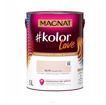 Magnat Kolor Love chłodny beż KL39 5L