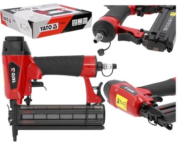 Zszywacz Pneumatyczny Stolarski Na Gwoździe I Zszywki Gwoździarka Yato