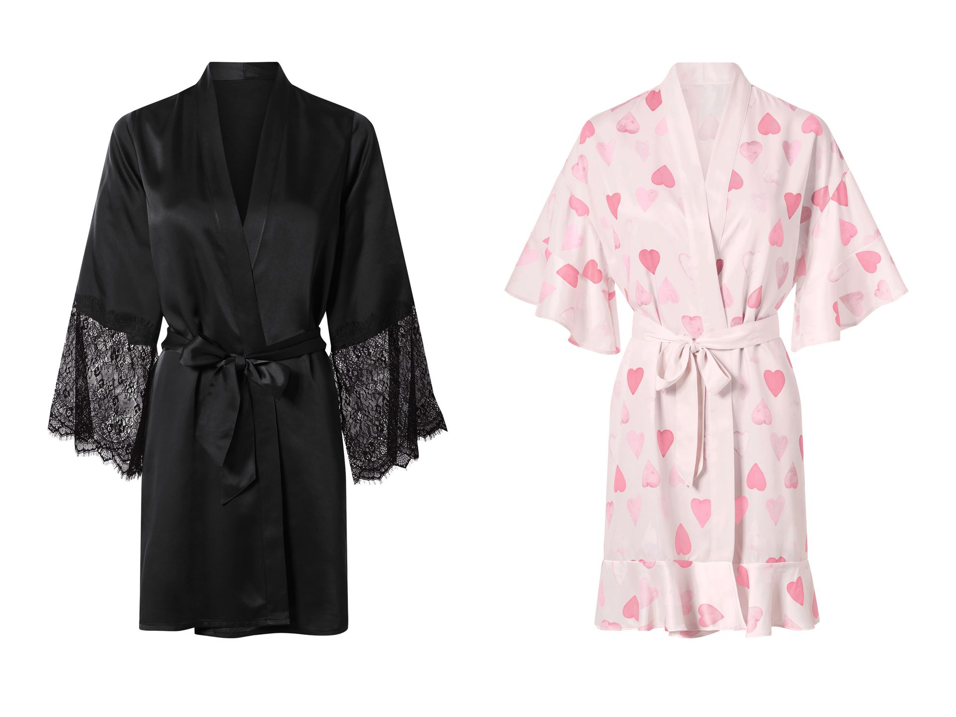 esmara® Kimono satynowe damskie