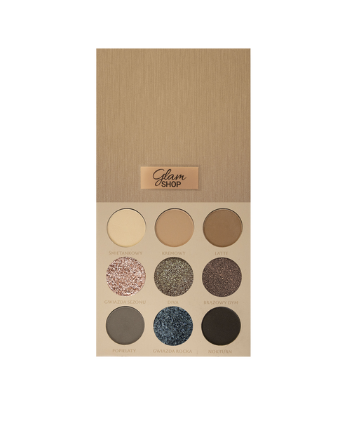Glam Shop GlamBOX Paleta Cieni do Powiek Smokey i Więcej