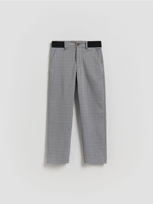 Reserved - Spodnie slim - jasnoszary