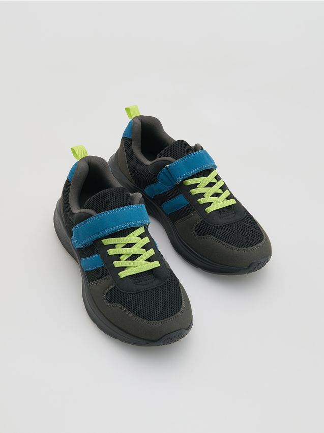 Reserved - Sportowe buty na rzepy - czarny