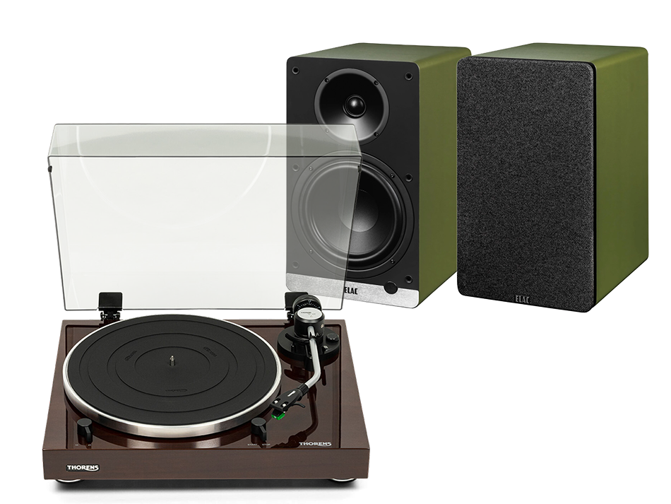 Audio-Technica TD 204 (orzech) + ConneX DCB61 (oliwkowy)