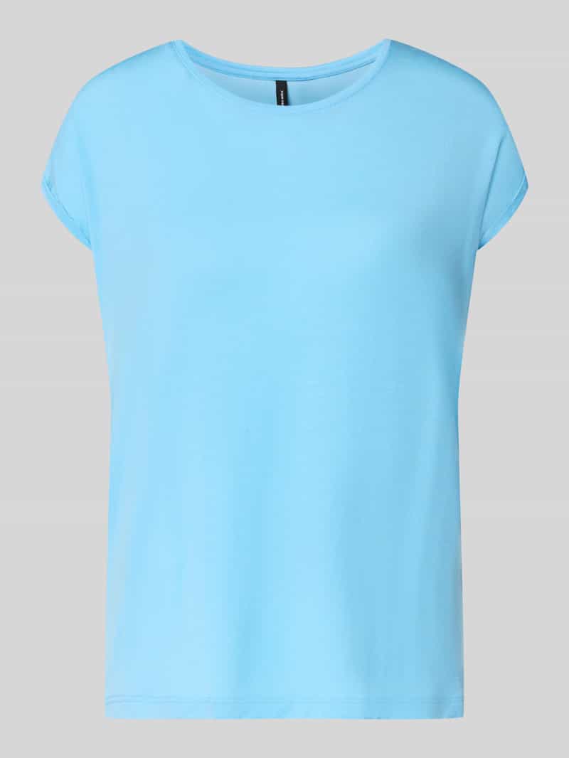 T-shirt w kroju relaxed fit z mieszanki lyocellu Model 'AVA'