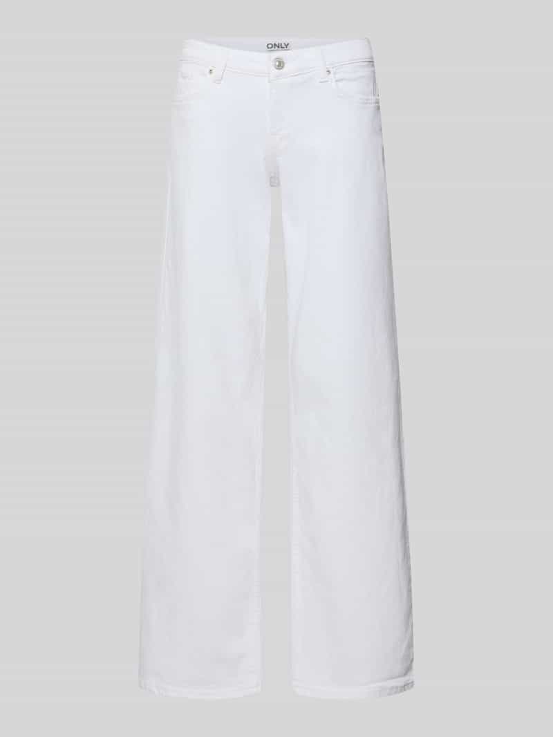 Jeansy z szerokimi nogawkami z Mieszanka bawełny Model 'JUDY-O'