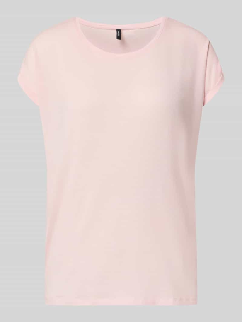 T-shirt w kroju relaxed fit z mieszanki lyocellu Model 'AVA'