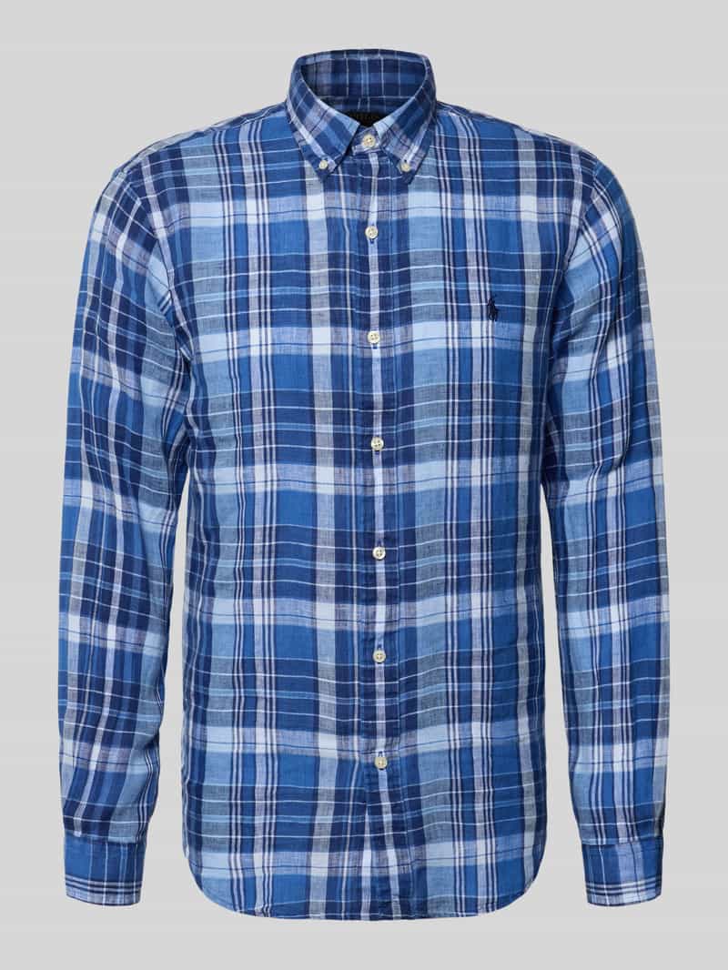 Koszula casualowa o kroju regular fit z czystego lnu