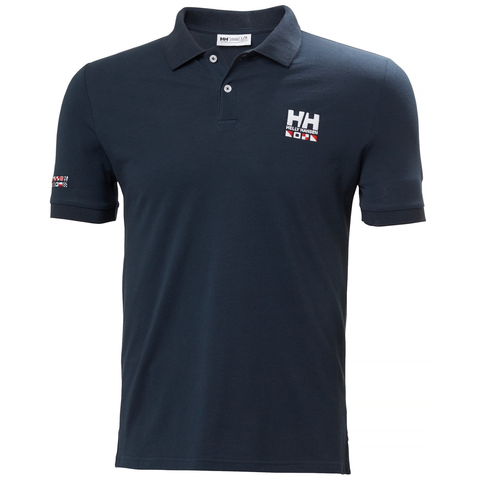 Koszulka męska Helly Hansen Messina Graphic Fitted Polo Rozmiar: M / Kolor: niebieski