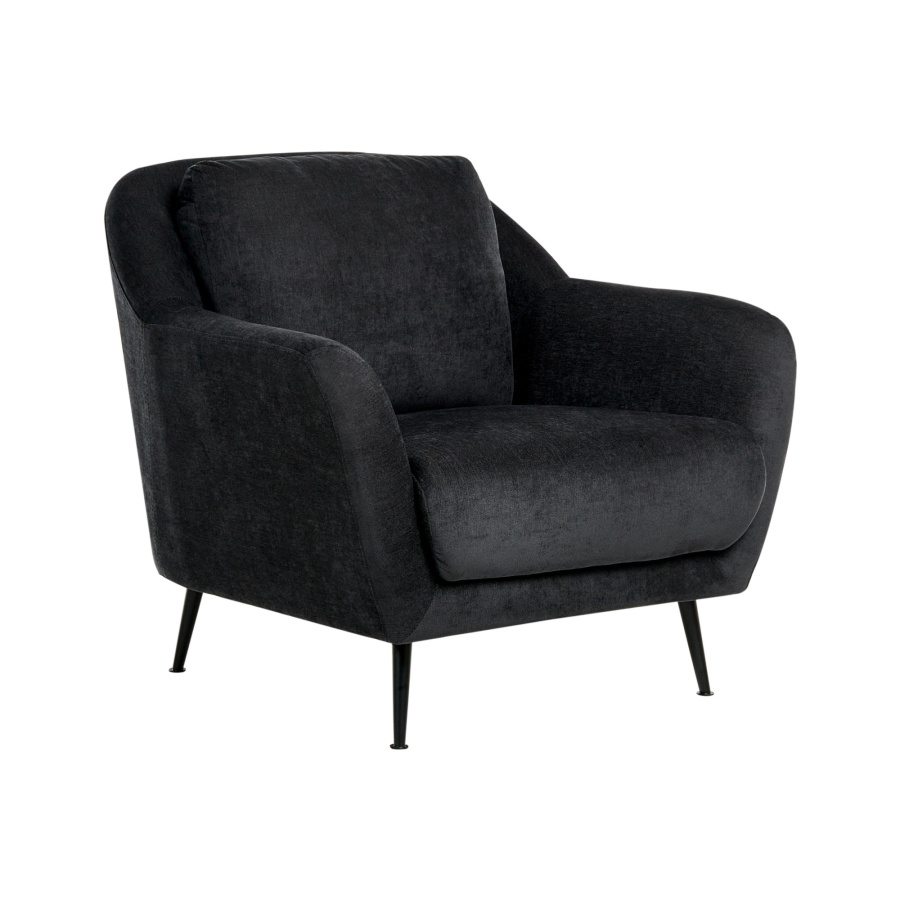 Fotel EIBY Szenil Czarny B646826