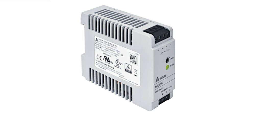 Delta Electronics Zasilacz Din 24V 2.08A DRS-24V50W1NR marki