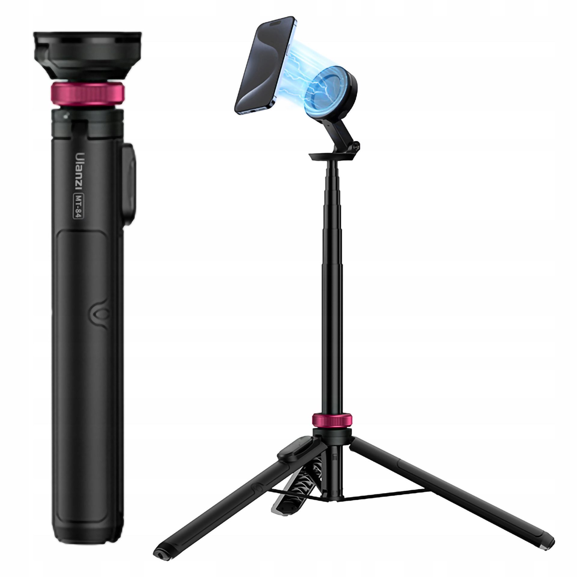 Statyw fotograficzny Kijek do Selfie MagSafe pilot Bluetooth Ulanzi MT-84