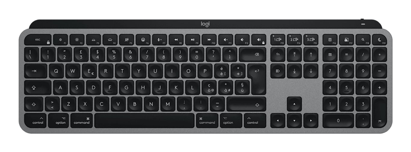 Logitech MX Keys S for Mac Włoski Szary 920-011629