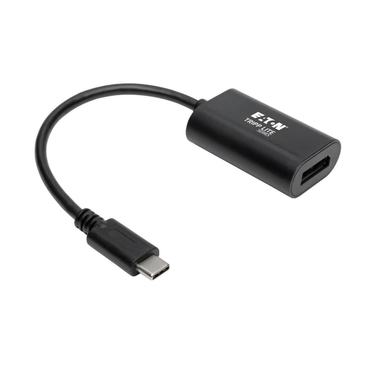 Tripp Lite U444-06N-DP4K6B adapter kablowy 0,152 m USB Type-C DisplayPort Czarny