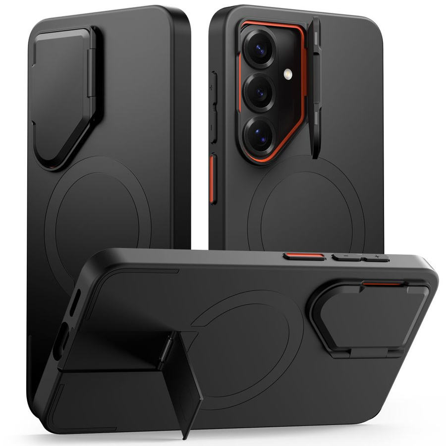 TECH-PROTECT KEVLAR AURA MAGSAFE GALAXY S26 BLACK/ORANGE