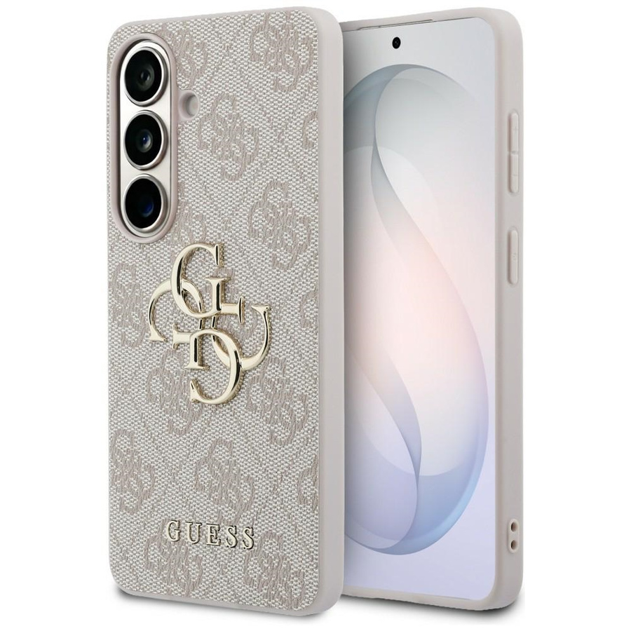Etui Guess 4G Big Metal Logo do Samsung Galaxy S26 różowy