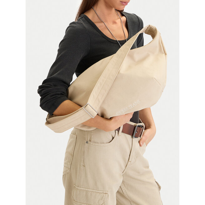 Torebka Guess Jeans CWBEO-GUESS-M-002-09 Beżowy