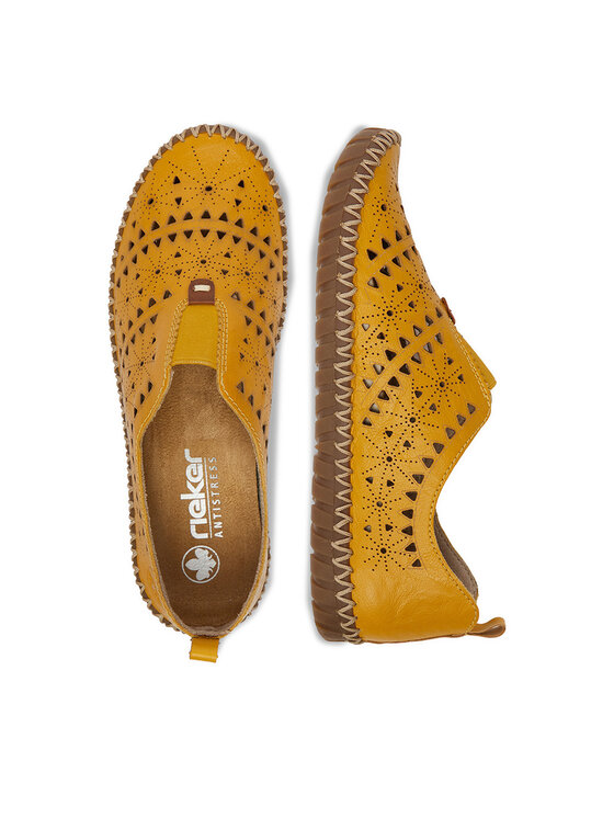 Rieker Półbuty CEO-M2852-68 Żółty
