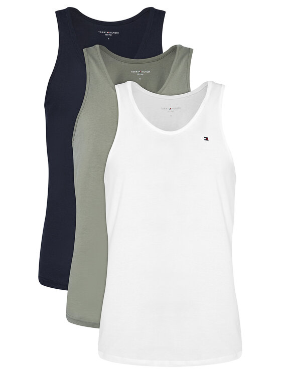 Tommy Hilfiger Komplet tank topów UM0UM03867 Kolorowy Regular Fit