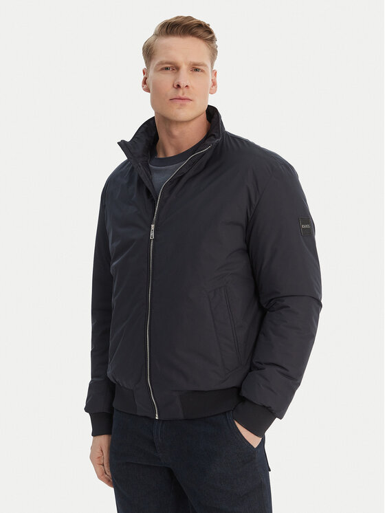BOSS Kurtka przejściowa H-Clase 50553625 Granatowy Regular Fit