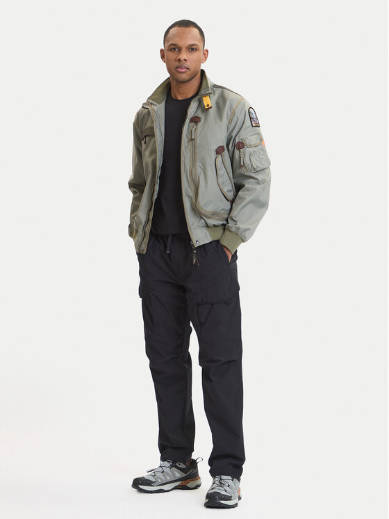 Parajumpers Kurtka przejściowa Wes 26SMPMJKMA02 Zielony Regular Fit