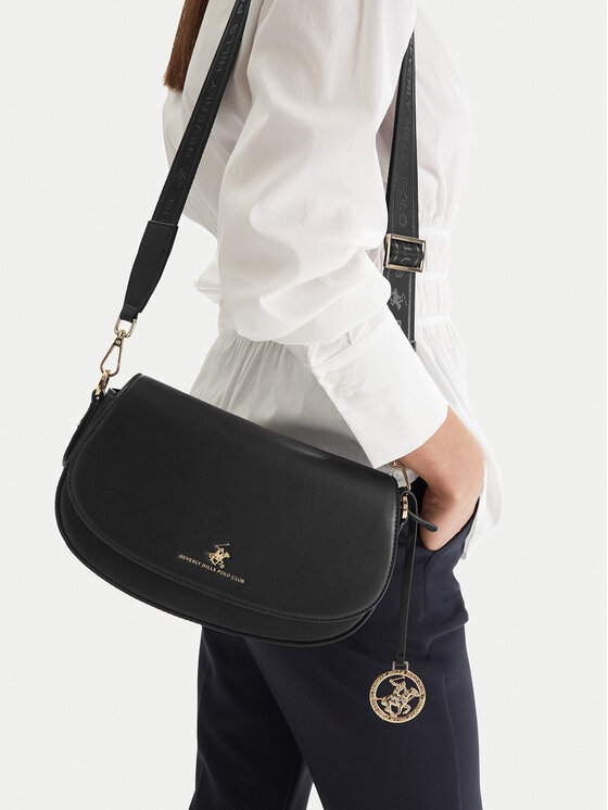 Beverly Hills Polo Club Torebka CEO-BHPC-S-001-07 Czarny