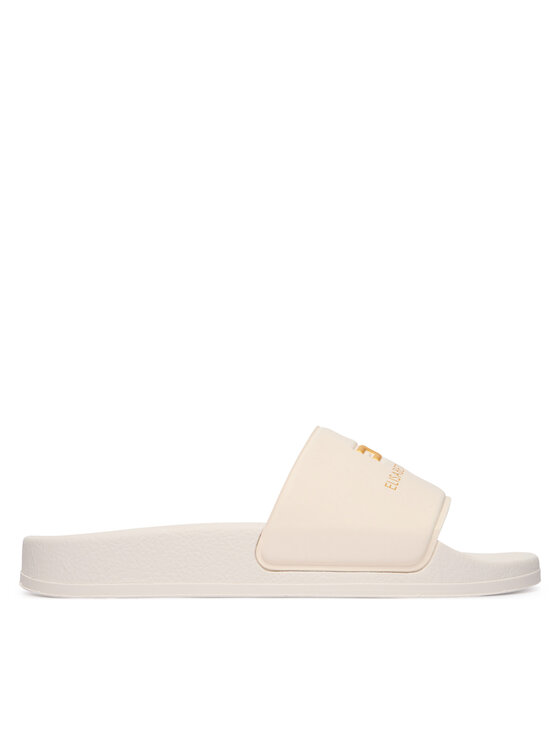 Elisabetta Franchi Klapki F4A0-E0607-1745698-S Écru