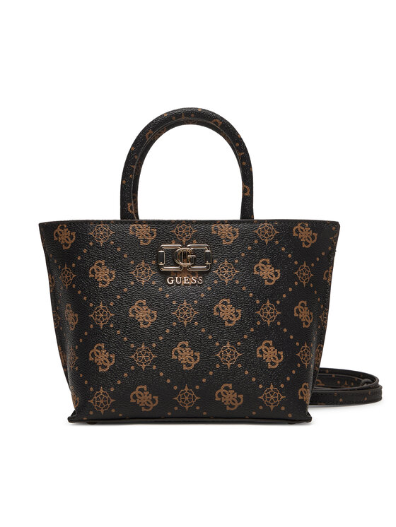 Guess Torebka Emelie Logo Mini HWGP99 28750 Brązowy