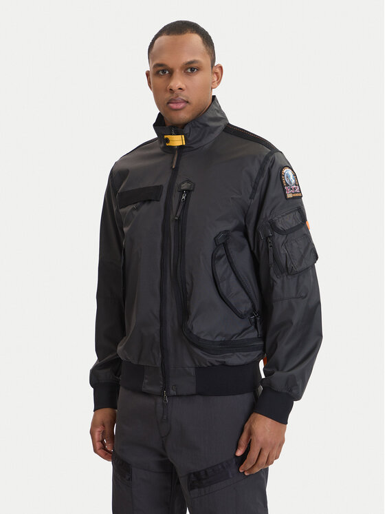 Parajumpers Kurtka przejściowa Wes 26SMPMJKMA02 Czarny Regular Fit