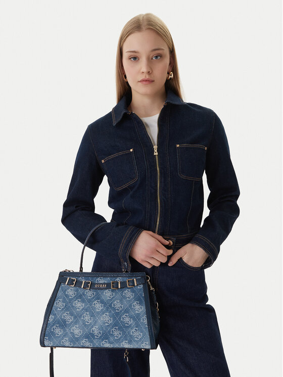 Guess Torebka Dovie HWDG99 09060 Niebieski