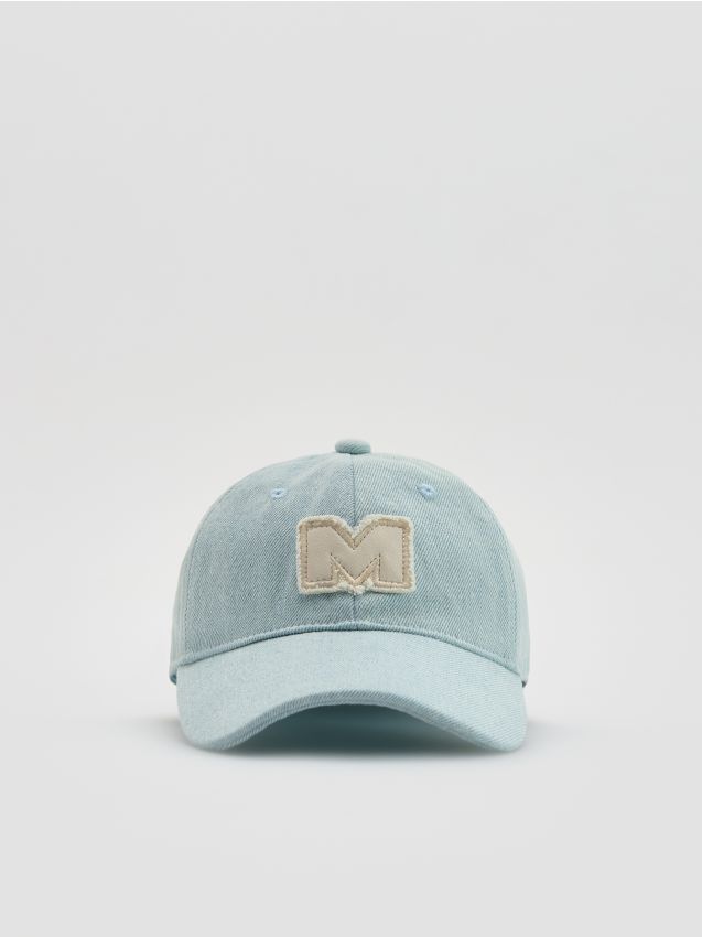 Reserved - Jeansowa czapka z daszkiem - jasnoniebieski