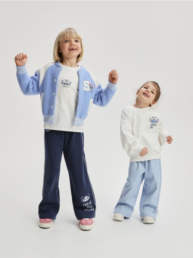 Reserved - Kardigan Lilo i Stitch - jasnoniebieski