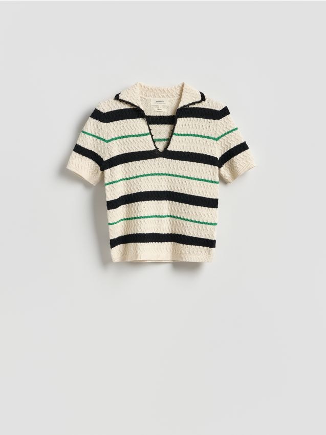 Reserved - Sweter polo - wielobarwny