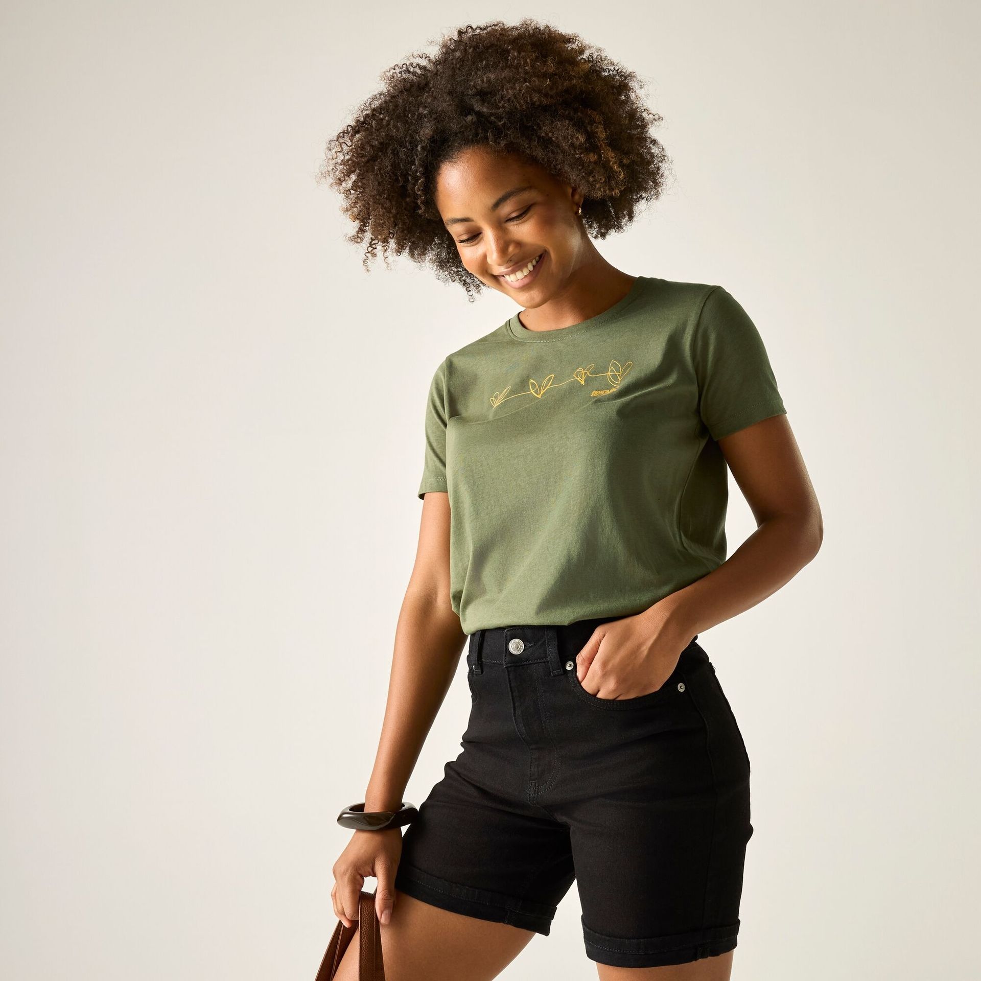 Regatta Koszulka damska Filandra VX Zielony, Cotton, Rozmiar: 36