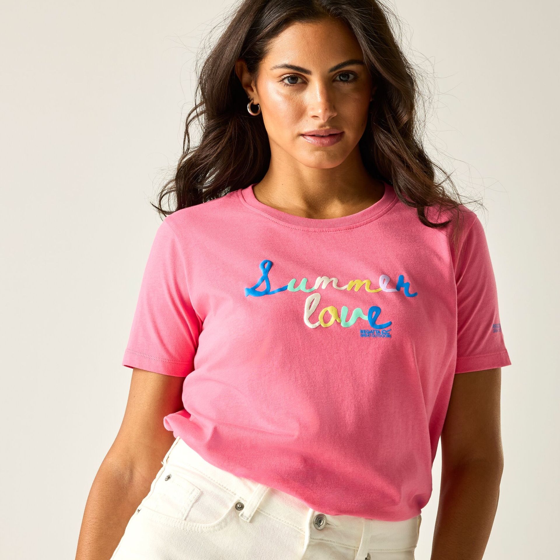 Regatta Koszulka damska Filandra VX Różowy, Cotton, Rozmiar: 36