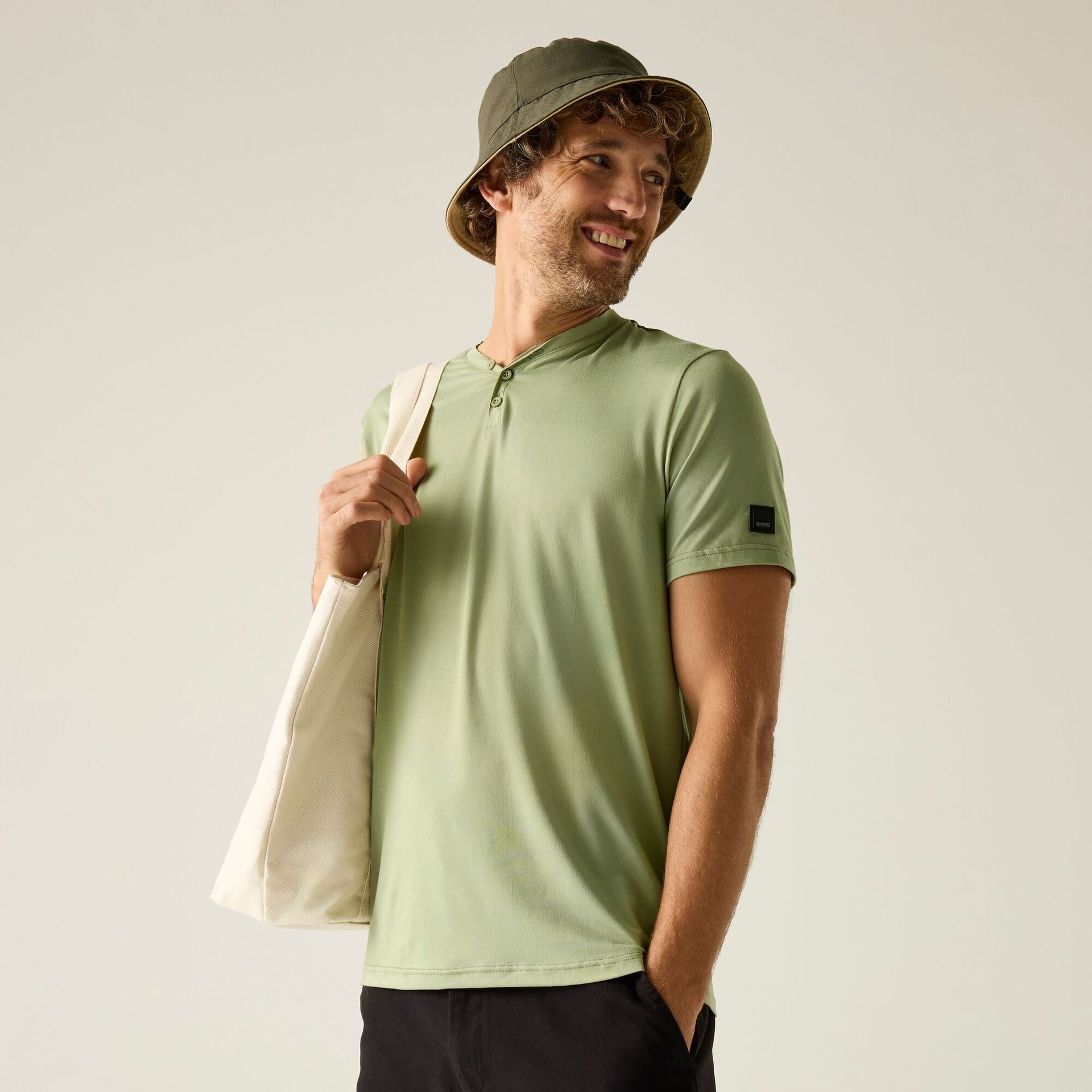 Regatta Koszulka męska Dewi Zielony, Rozmiar: XL