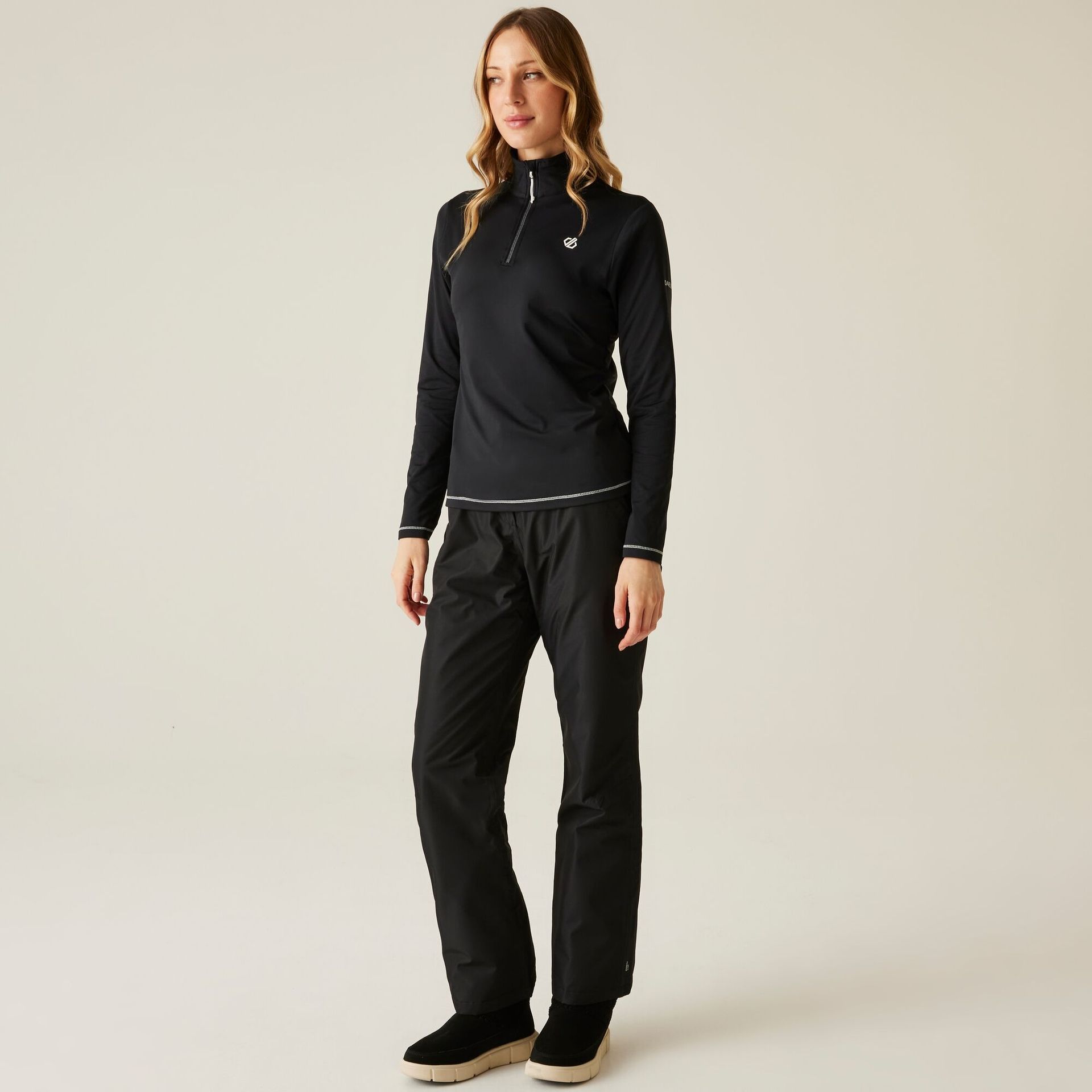Dare 2b Bluza damska z suwakiem Lowline II Czarny, Rozmiar: 38