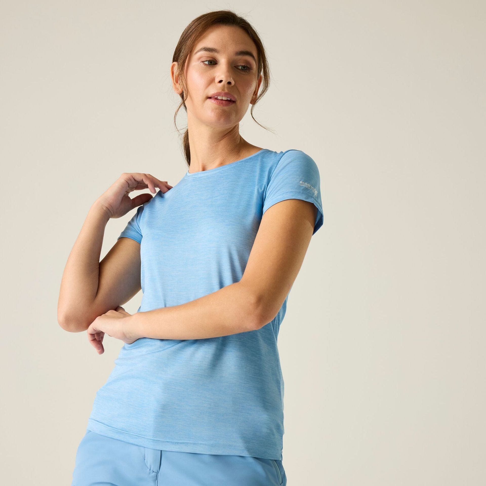 Regatta Koszulka damska Fingal Edition Niebieski, Rozmiar: 46
